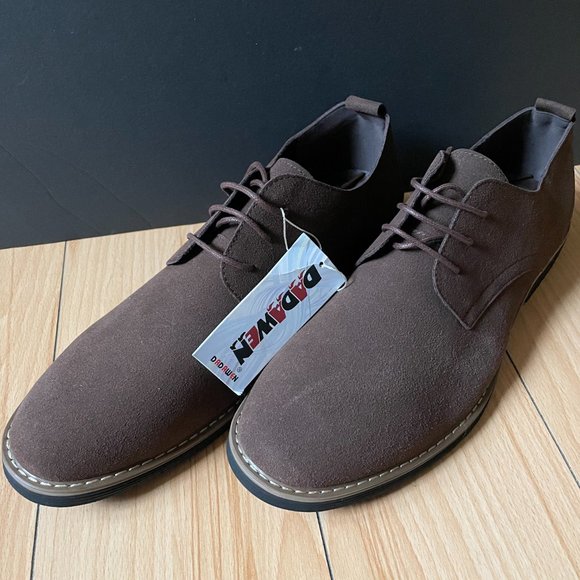 DADAWEN Loafer mens shoes with laces